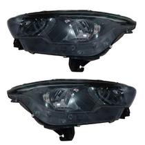 Par Farol Argo E Cronos Mascara Negra 2017 2018 2019 Sem led