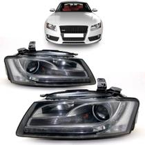 Par Farol Audi A5 2009 2010 2011 Elétrico Com Led