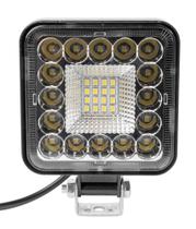 Par Farol Auxiliar 96w Mini Quadrado 12v 24v Led Forte