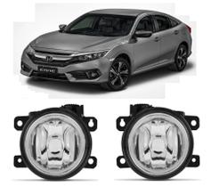Par Farol Auxiliar Argo / Cronos / Mobi / Fit 2015 até 2023 Civic 2015 até 2019