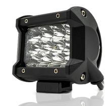 Par Farol Auxiliar Barra Retangular 12 Led 10Cm Bivolt 36W