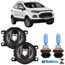 Par Farol Auxiliar Ford Ecosport 2013 a 2017 Super Branca