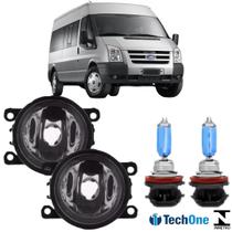 Par Farol Auxiliar Ford Transit 2007 a 2014 Super Branca