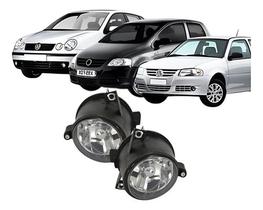 Par farol auxiliar gol parati g4 06/13 saveiro g4 06/10 fox 03/09 spacefox crossfox 06/09 polo hatch sedan 03/07 ld/le