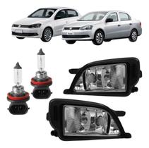 Par farol auxiliar gol voyage g6 2012 a 2015 + lâmpada halogena h8 ld/le Par farol auxiliar gol voyage g6 2012 a 2015 + lâmpada halogena h8 ld/le