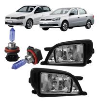 Par farol auxiliar gol voyage g6 2012 a 2015 + lâmpada halogena h8 super branca ld/le Par farol auxiliar gol voyage g6 2012 a 2015 + lâmpada halogena h8 super branca ld/le