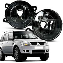 Par Farol Auxiliar Milha Aro Preto Pajero Tr4 2010 2011 2012 2013 2014 2015