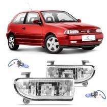 Par Farol auxiliar Milha Neblina Gol, Parati e Saveiro Bola G2 - 1995 1996 1997 1998 1999