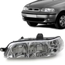 Par Farol Biparabola Cromado Palio Fire 2001 Ate 2003 Usa Lampada H7 / H7 Par Farol Biparabola Cromado Palio Fire 2001 Ate 2003 Usa Lampada H7 / H7