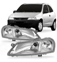 Par farol celta 1999 01 02 03 04 05 06 cromada carcaça cinza