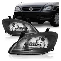 Par farol celta 2007 a 2015 prisma 2006 a 2012 mascara negra Par farol celta 2007 a 2015 prisma 2006 a 2012 mascara negra