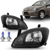 Par farol celta prisma 2006 07 08 09 a 2015 negra + s.branca Par farol celta prisma 2006 07 08 09 a 2015 negra + s.branca