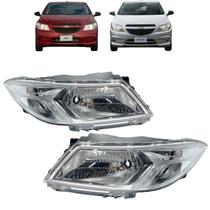 Par farol chevrolet onix 2013 2014 2015 2016 cromado