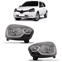 Par Farol Clio 2013 A 2017 Mascara Negra