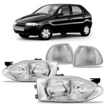 Par Farol Com Pisca Palio Siena Strada 1999 2000 Foco Duplo