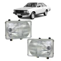 Par farol corcel belina ii del rey pampa 1985 1986 1987 1988 1989 1990 1991 1992 lente vidro orgus