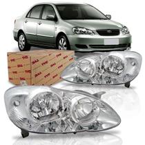 Par farol corolla 2002 a 2004 cromado tyc Par farol corolla 2002 a 2004 cromado tyc