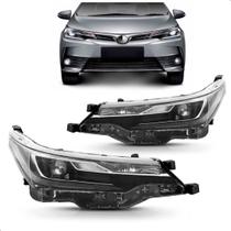 Par Farol Corolla Altis 2018 2019 Eletrico C/Motor Projetor Led Par Farol Corolla Altis 2018 2019 Eletrico C/Motor Projetor Led