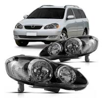 Par farol corolla fielder 2003 04 05 06 07 2008 mascara negra