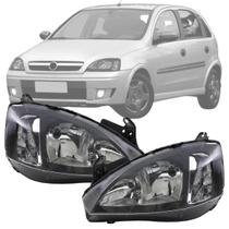 Par farol corsa 2008 2009 2010 a 2012 montana mascara negra Par farol corsa 2008 2009 2010 a 2012 montana mascara negra