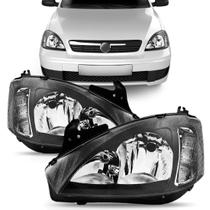 Par Farol Corsa Montana 2008 2009 2010 2011 Mascara Negra Par Farol Corsa Montana 2008 2009 2010 2011 Mascara Negra