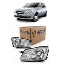 Par Farol Cromado Arteb Classic 2011 A 2017 Kit2487
