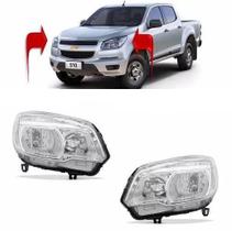 Par Farol Cromado S10 LT 2012 2013 2014 2015