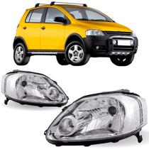 Par farol crossfox 2003 2004 05 06 07 2008 2009 cromada Par farol crossfox 2003 2004 05 06 07 2008 2009 cromada