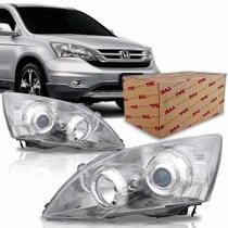 Par farol crv 2007 a 2011 eletrico c/ motor c/ projetor