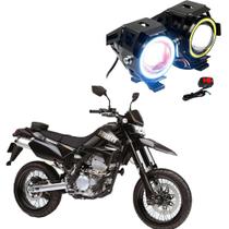Par Farol de Milha Angel Eye U7 para Moto Kawasaki D Tracker X 250CC 2010 2011 2012 2013 Par Farol de Milha Angel Eye U7 para Moto Kawasaki D Tracker X 250CC 2010 2011 2012 2013
