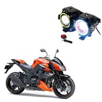 Par Farol de Milha Angel Eye U7 para Moto Kawasaki Z 1000 2004 2005 2006 2007 2008 2009 2010 2011 2012 2013 até 2022 Par Farol de Milha Angel Eye U7 para Moto Kawasaki Z 1000 2004 2005 2006 2007 2008 2009 2010 2011 2012 2013 até 2022