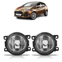 Par Farol De Milha Auxiliar Ford Fiesta 2010 A 2019 (Exceto modelo SE) Par Farol De Milha Auxiliar Ford Fiesta 2010 A 2019 (Exceto modelo SE)