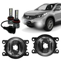 Par Farol De Milha Auxiliar Led Small Cr-v 2008 a 2017 Par Farol De Milha Auxiliar Led Small Cr-v 2008 a 2017