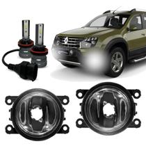 Par Farol De Milha Auxiliar Led Small Duster 2011 a 2019 Par Farol De Milha Auxiliar Led Small Duster 2011 a 2019