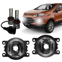 Par Farol De Milha Auxiliar Led Small Ecosport 2013 a 2017 Par Farol De Milha Auxiliar Led Small Ecosport 2013 a 2017