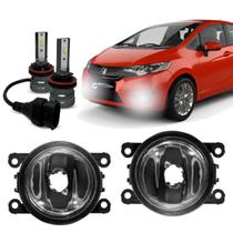 Par Farol De Milha Auxiliar Led Small Fit 2014 2015 a 2021 Par Farol De Milha Auxiliar Led Small Fit 2014 2015 a 2021