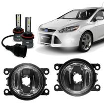 Par Farol De Milha Auxiliar Led Small Focus 2005 a 2016 Par Farol De Milha Auxiliar Led Small Focus 2005 a 2016