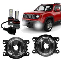 Par Farol de Milha Auxiliar Led Small Renegade 2016 à 2020 Par Farol de Milha Auxiliar Led Small Renegade 2016 à 2020