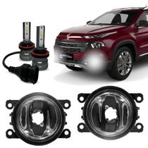 Par Farol de Milha Auxiliar Led Small Toro 2016 2017 á 2020 Par Farol de Milha Auxiliar Led Small Toro 2016 2017 á 2020