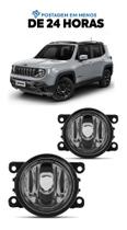 Par Farol de Milha Auxiliar Neblina Jeep Renegade 2015 2016 2017 2018