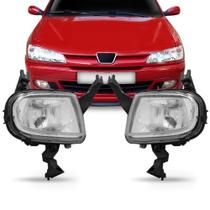 Par farol de milha auxiliar peugeot 306 1997 1998 1999 Par farol de milha auxiliar peugeot 306 1997 1998 1999