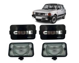 Par Farol De Milha Auxiliar + Tampa Cibié Serra Ii 2 Opala