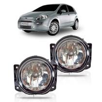 Par Farol de Milha Auxliar Neblina Fiat Punto 2012 A 2014