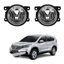 Par Farol de Milha Compatível para Cr-v 2012 a 2015 Auxiliar Neblina