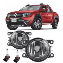 Par Farol De Milha Duster Oroch 2016 2017 2018 2019 2020 2021 + Lâmpada