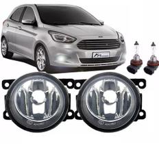 Par Farol De Milha Ford Ka 2014 2015 2016 2017 + Lâmpada Par Farol De Milha Ford Ka 2014 2015 2016 2017 + Lâmpada