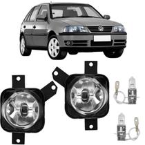Par farol de milha gol g3 1999 00 01 02 03 04 05 + lampadas
