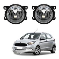 Par Farol de Milha Ka Hatch Sedan 2015 a 2021 Auxiliar Neblina