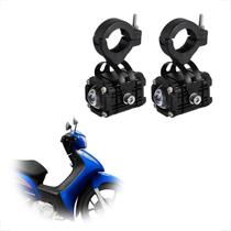 Par Farol de Milha Led Auxiliar F010 Bis 125 Es 2001 2002 2003 2004 2005 2006 2007 2008 até 2019