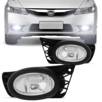 Par Farol de Milha New Civic 2009 2010 2011 Auxiliar Neblina